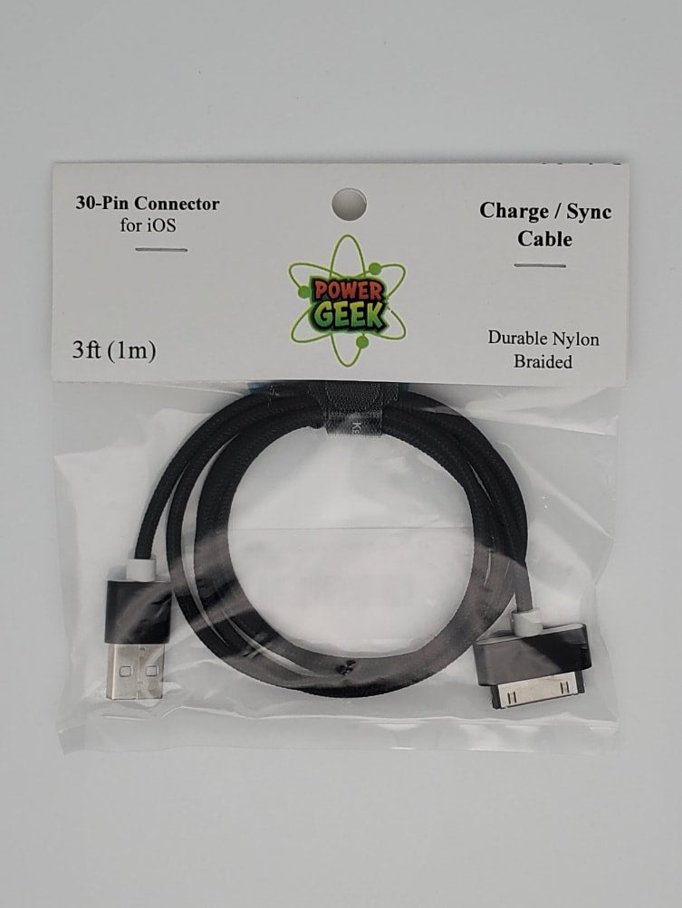 GEEK MONKEY - Câble USB-A 2.1 compatible Micro USB - Charge rapide - 1  mètre - Noir